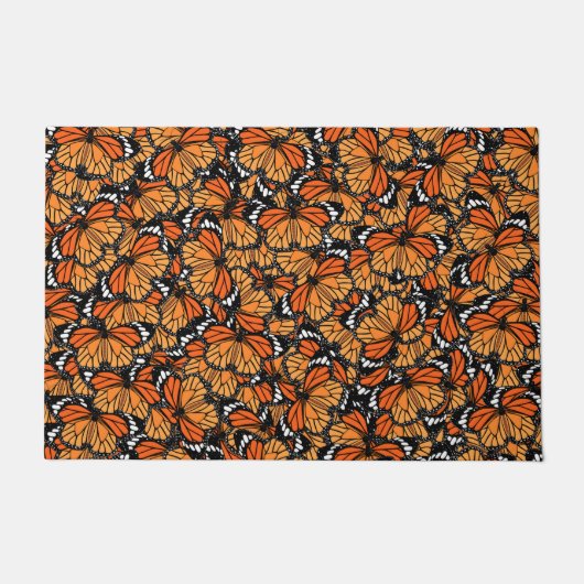 Monarch Butterflies Doormat Deurmat (Voorkant)