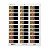 Monarch Butterflies Etiket (Full Sheet)
