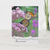 Monarch Butterflies Kaart (Voorkant)