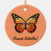 Monarch Butterflies Keramisch Ornament (Voorkant)