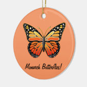 Monarch Butterflies Keramisch Ornament (Links)