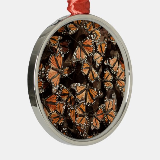 Monarch Butterflies Metalen Ornament (Rechts)