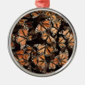 Monarch Butterflies Metalen Ornament (Voorkant)