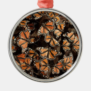 Monarch Butterflies Metalen Ornament