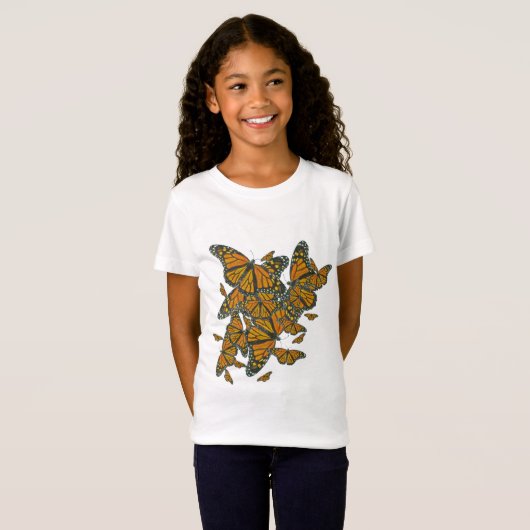 Monarch Butterflies - Migratie T-shirt (Voorkant volledig)