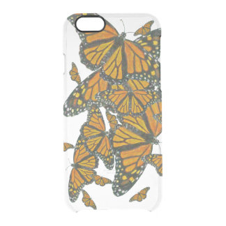 Monarch Butterflies - Migratie Doorzichtig iPhone 6/6S Hoesje