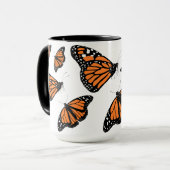 Monarch Butterflies Mok (Voorkant links)