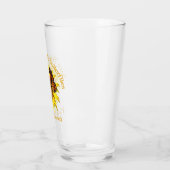 Monarch Butterflies, Monarch, op een zonnebloem be Glas (Links)