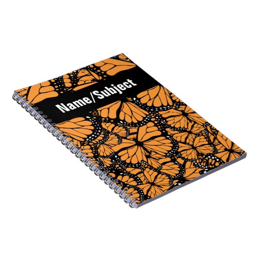  Monarch Butterflies Notitieboek (Rechterzijde)