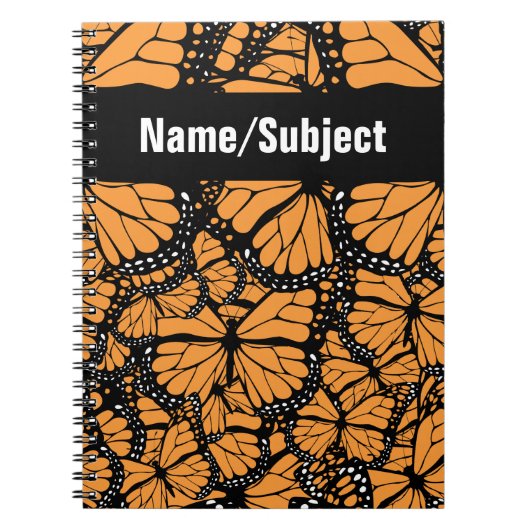  Monarch Butterflies Notitieboek (Voorkant)