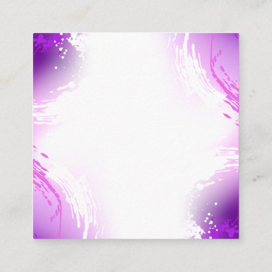 Monarch Butterflies op Paarse achtergrond Contactkaartje (Achterkant)