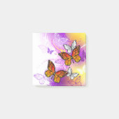 Monarch Butterflies op Paarse achtergrond Post-it® Notes (Voorkant)