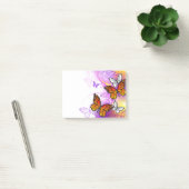 Monarch Butterflies op Paarse achtergrond Post-it® Notes (Kantoor)