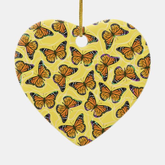MONARCH BUTTERFLIES Ornament (Achterkant)