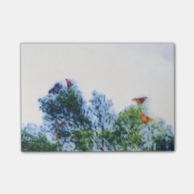 Monarch Butterflies Post-it