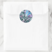 Monarch Butterflies Ronde Sticker (Tas)