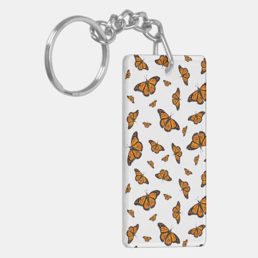 Monarch Butterflies Sleutelhanger (Voorkant Links)