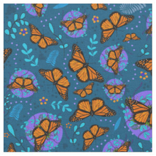 Monarch Butterflies Stof