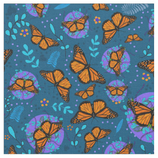 Monarch Butterflies Stof