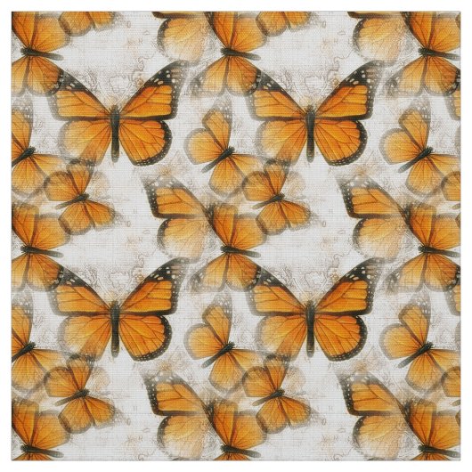 Monarch Butterflies Stof (Swatch)