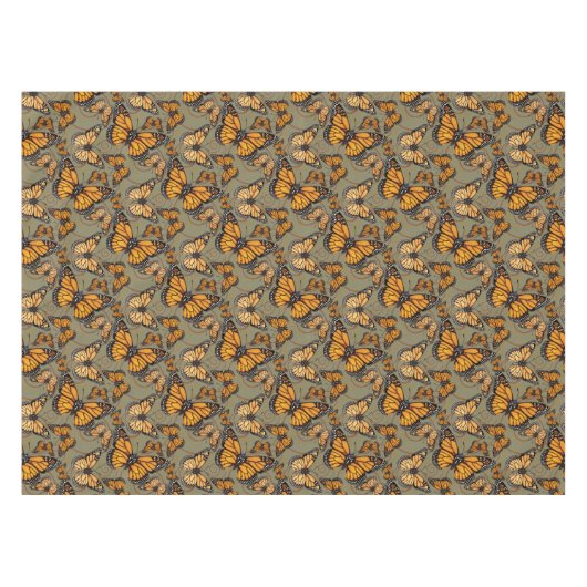 Monarch Butterflies Tafelkleed (Voorkant (Horizontaal))