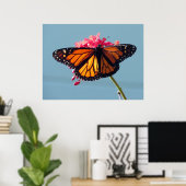 Monarch Butterfly 6066 Poster (Thuiskantoor)