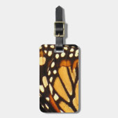 Monarch Butterfly Abstract Bagagelabel (Voorkant verticaal)