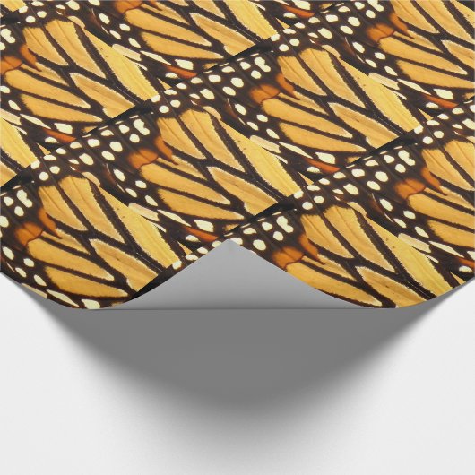 Monarch Butterfly Abstract Cadeaupapier (Hoek)