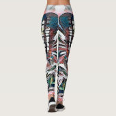 Monarch Butterfly Abstract Leggings (Achterkant)