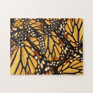 Monarch Butterfly Abstract Pattern Puzzle Legpuzzel