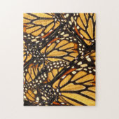 Monarch Butterfly Abstract Pattern Puzzle Legpuzzel (Verticaal)