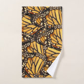 Monarch Butterfly Abstract Towel Set Bad Handdoek (Handdoek)