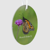 Monarch Butterfly acrylversiering Ornament (voorkant)