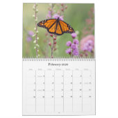 Monarch Butterfly Agenda Kalender (Feb 2026)