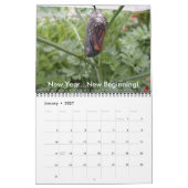 Monarch Butterfly Agenda Kalender (Jan 2027)