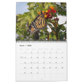 Monarch Butterfly Agenda Kalender (Mar 2026)