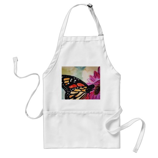 Monarch Butterfly Apron Standaard Schort (Voorkant)