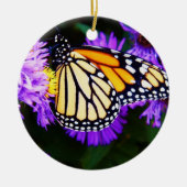 Monarch Butterfly, Aster Ornament (Voorkant)