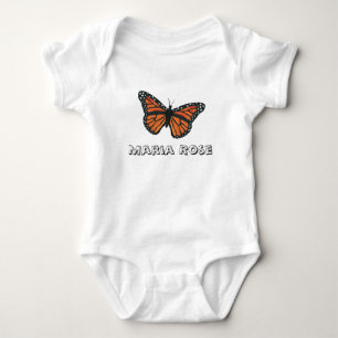 Monarch Butterfly Baby Jersey Bodysuit