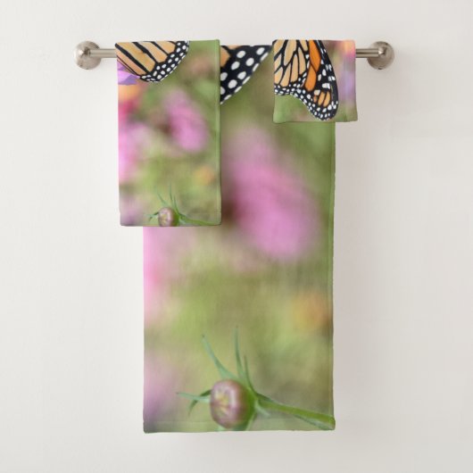 Monarch Butterfly Bad Handdoek (Insitu)