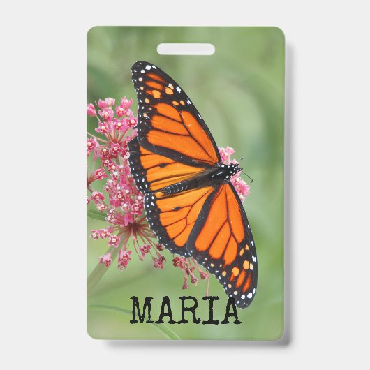 Monarch Butterfly Badge (Voorkant)