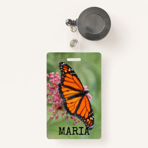 Monarch Butterfly Badge