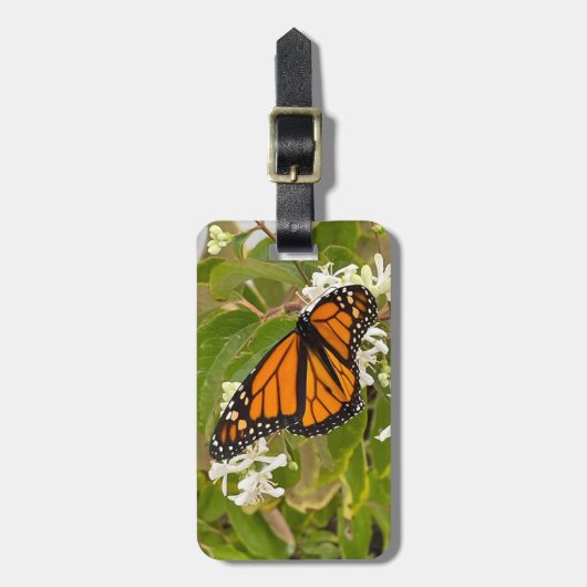 Monarch Butterfly Bagagelabel (Voorkant verticaal)