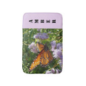 Monarch Butterfly Beauful Animal Purple Flowers Badmat (Voorkant Verticaal)