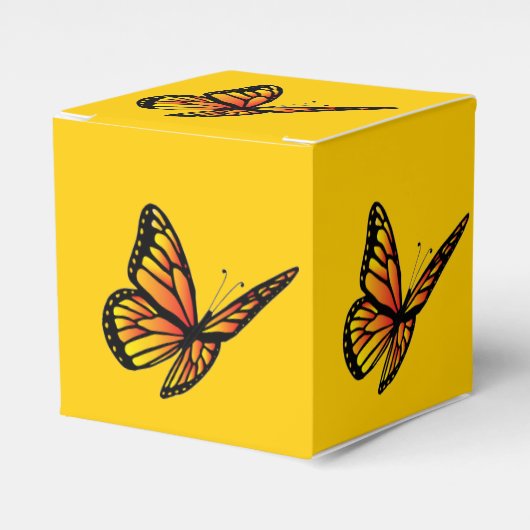 Monarch Butterfly Bedankdoosjes (Voorkant Zijde)