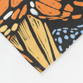 Monarch Butterfly Blanket Fleece Deken (Hoek)