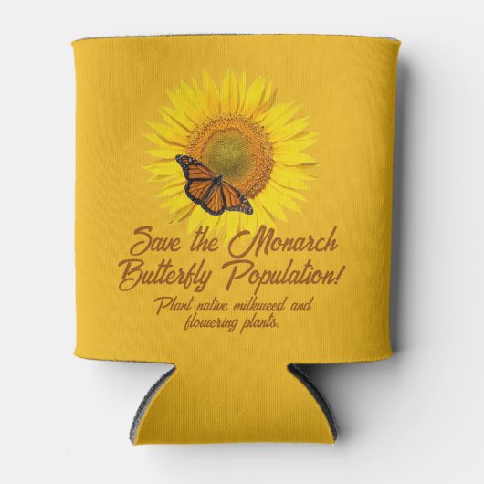 Monarch Butterfly Blikjeskoeler (Voorkant)