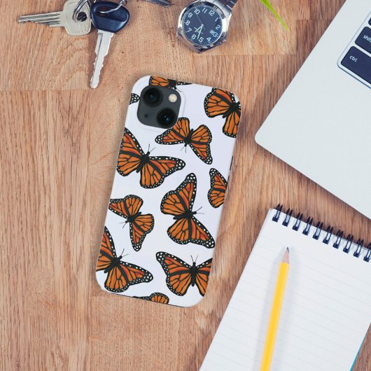 Monarch Butterfly Botanische Natuur Trendy Case-Mate iPhone Case