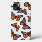 Monarch Butterfly Botanische Natuur Trendy Case-Mate iPhone Case (Achterkant)