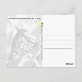 Monarch Butterfly - briefkaart (Achterkant)